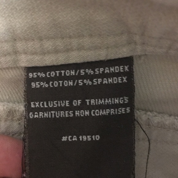 Lole Tan Corduroy Capris Size 10 - Picture 7 of 7